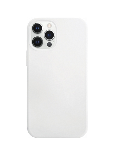 Чехол для смартфона vlp Silicone Сase для iPhone 12 Pro Max, белый